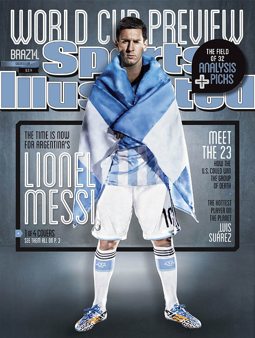 Argentina Lionel Messi, 2014 FIFA World Cup Preview Issue